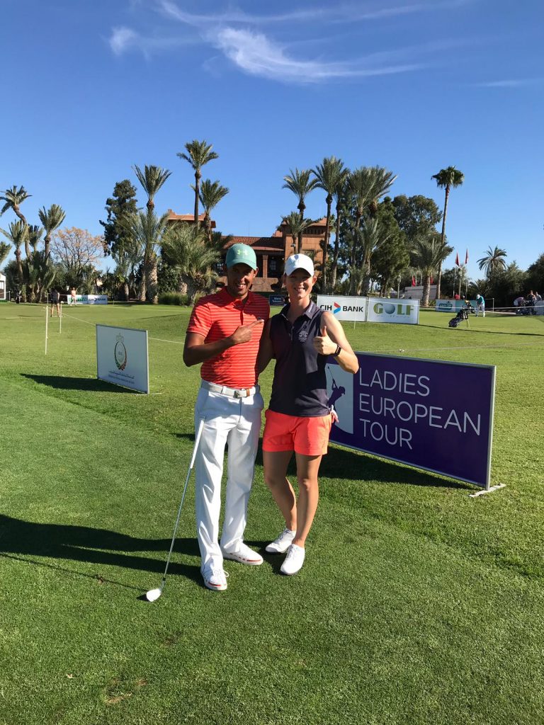 Nadine Dreher Top bei Q-School in Marokko