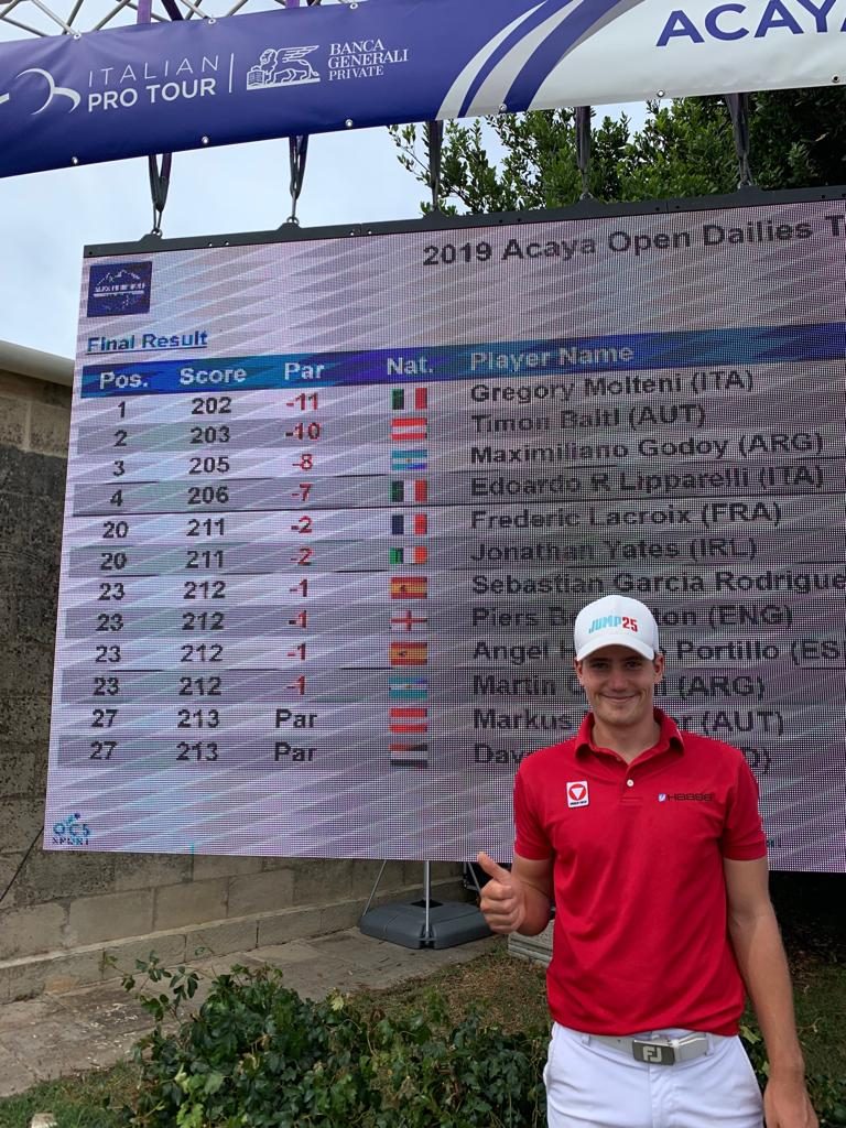 Timon Baltl mit nächstem Top-Erfolg