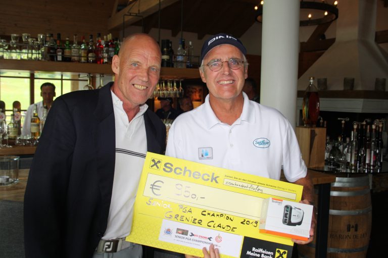 Claude Grenier siegt bei der PGA of Austria Senior PGA Championship 2019